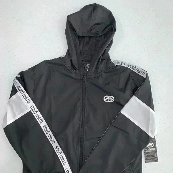 Ecko Unltd Boy's 2 Tone Split Windbreaker - Picture 2 of 9